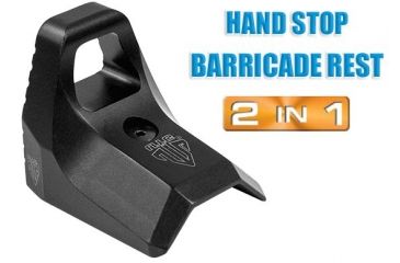 Image of Leapers UTG Super Slim Keymod Hand Stop/Barricade Rest Kit, Black TL-HS02B