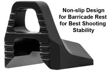 Image of Leapers UTG Super Slim Keymod Hand Stop/Barricade Rest Kit, Black TL-HS02B