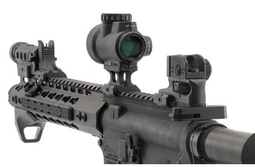Image of UTG Super Slim Mount, Trijicon MRO/MRO Patrol, Lower 1/3 Co-Witness, 0.86 inch, Black MT-MRO13C