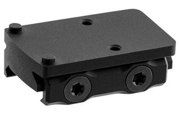 Image of Leapers UTG Super Slim Picatinny RMR Mount, Low Profile, Black, _x000D_ MT-RMRXS