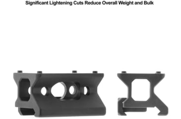Image of Leapers UTG Super Slim RDM20 Mount, Absolute Co-Witness, Black, RDM-20AC