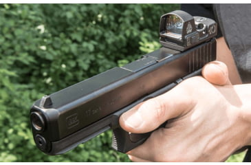 Image of Leapers UTG Super Slim RDM20 Mount for Glock Rear Sight Dovetail, Black, RDM-20GL