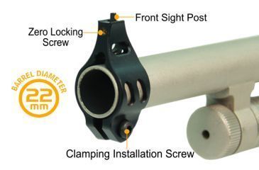 Image of Leapers UTG Tactical Front Sight for Mossberg 12ga Shotgun and Variant, _x000D_ MNT-722, EDEMO1