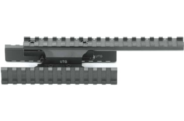 Image of UTG Pro Tactical Mosin Nagant Tri-Rail Mount, Black, MNT-MNTR01