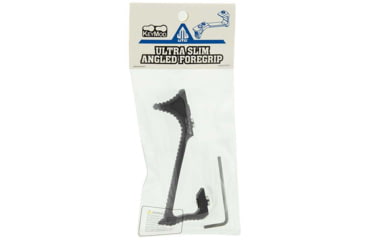 Image of Leapers UTG Ultra Slim Angled Foregrip, Keymod, Matte Black, MT-AFGK01