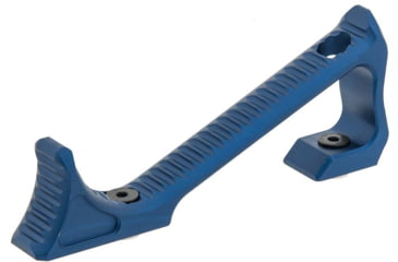 Image of Leapers UTG Ultra Slim Angled Foregrip, Keymod, Matte Blue, MT-AFGK01B