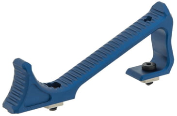 Image of Leapers UTG Ultra Slim Angled Foregrip, M-LOK, Matte Blue, MT-AFGM01B
