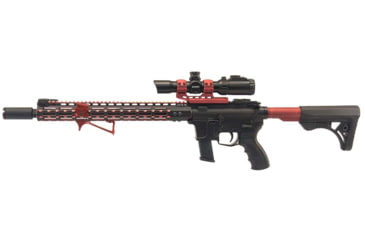 Image of Leapers UTG Ultra Slim Angled Foregrip, M-LOK, Matte Red, MT-AFGM01R