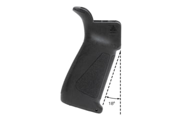 Image of Leapers UTG Ultra Slim AR Pistol Grip, Black, RBT-APG01B