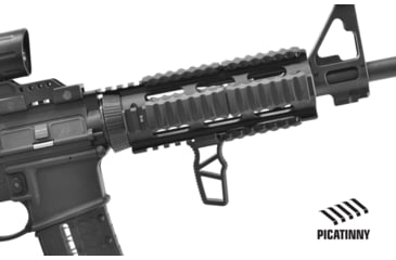 Image of Leapers UTG Ultra Slim Foregrip, Picatinny, Matte, Black, MT-FGP01X
