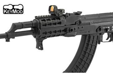 Image of Leapers UTG Ultra Slim Handstop, KeyMod, Matte Black TL-HSK01