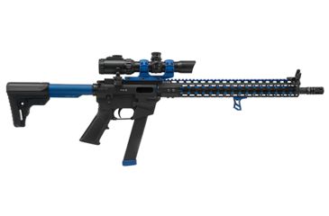 Image of Leapers UTG Ultra Slim Handstop, KeyMod, Blue TL-HSK01B