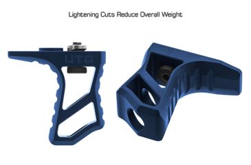 Image of Leapers UTG Ultra Slim Handstop, KeyMod, Blue TL-HSK01B