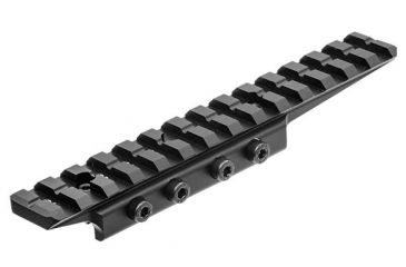 Image of Leapers UTG Universal Dovetail to Picatinny/Weaver Rail Adaptor,Black MNT-DTW145