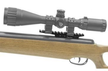 Image of Leapers UTG Universal Dovetail to Picatinny/Weaver Rail Adaptor,Black MNT-DTW145