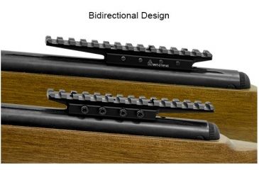 Image of Leapers UTG Universal Dovetail to Picatinny/Weaver Rail Adaptor,Black MNT-DTW145