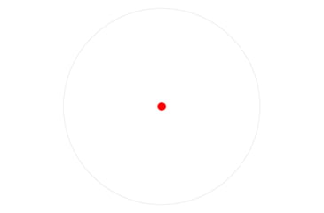 Image of Leapers UTG UTG ACCU-SYNC 2521R Dot Sight, Red 3.0 MOA Single Dot, for Mini ACOG Footprint, Black, OP-DS2521R