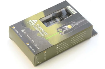 Image of Leapers UTG W/E Adjustable Compact Green Laser with Rings, Black, SCP-LS279