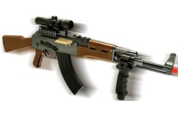 Image of Leapers UTG47LE Tactical WarHawk Semi/Full Auto Airsoft Rifle SOFT-MAK74LE