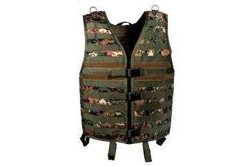 Image of Leapers UTG Sport Web Tactical Vest - Woodland Digital PVC-V747E-A