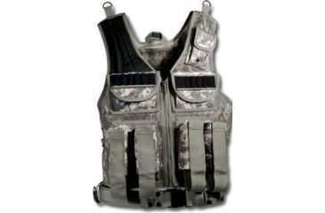 Image of Leapers UTG Sport Deluxe Multifunctional Tactical/Scenario Vest Army Camo