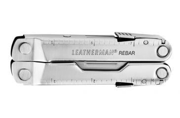 Image of Leatherman Rebar Multi-Tool, 2.9in, 420HC Stainless Steel Blade, Stainless Steel Handle, 831548