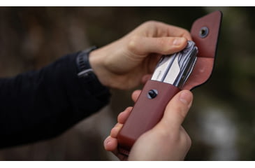 Image of Leatherman Ainsworth Premium Leather Sheath, Tan, 934935, EDEMO1