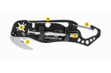 Image of Leatherman Cam Molle Tool, Black LM13641, EDEMO1