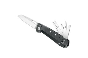 Image of Leatherman FREE K4 Folding Knives, 3.3in, 420HC SS, Gray, 037447006982