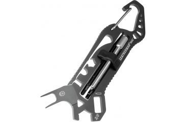 Image of Leatherman Rail Multi-Tool, Black Molle, Black, Peg 192982