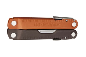 Image of Leatherman Rebar Multi-Tool, 2.9in, 420HC Stainless Steel Blade, Burnt Sienna Stainless Steel Handle, 833312