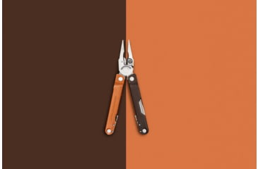 Image of Leatherman Rebar Multi-Tool, 2.9in, 420HC Stainless Steel Blade, Burnt Sienna Stainless Steel Handle, 833312