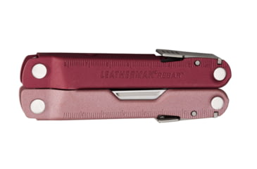 Image of Leatherman Rebar Multi-Tool, 2.9in, 420HC Stainless Steel Blade, Heathered Cranberry Stainless Steel Handle, 833316