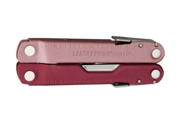 Image of Leatherman Rebar Multi-Tool, 2.9in, 420HC Stainless Steel Blade, Heathered Cranberry Stainless Steel Handle, 833316