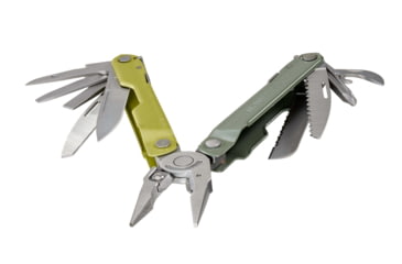 Image of Leatherman Rebar Multi-Tool, 2.9in, 420HC Stainless Steel Blade, Mossy Slate Stainless Steel Handle, 833314