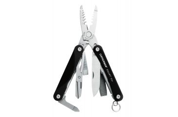 Image of Leatherman Squirt ES4 Black Handle Keychain Tool