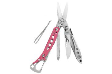 Image of Leatherman Style CS BCA Pink 6-in-1 Multi-Tool Keychain - Another View