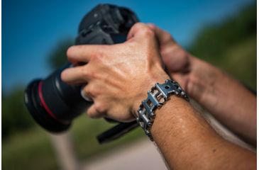 Image of Leatherman Tread LT Bracelet, Watch Band, Multi-Tool, Slim Version, Black, 832428