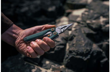 Image of Leatherman Wave Alpha Multi-Tool, 2.88in, MagnaCut Stainless Steel Blade, Cascadia Stainless Steel Handle, 833400