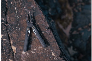 Image of Leatherman Wave Alpha Multi-Tool, 2.88in, MagnaCut Stainless Steel Blade, Obsidian Stainless Steel Handle, 833332
