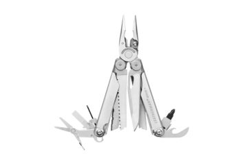 Image of Leatherman WAVE PLUS CC Stainless Steel Multi-Tool w/Ballistic Nylon Sheath, 832535