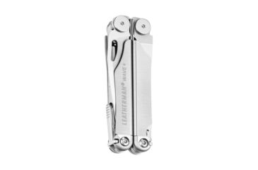 Image of Leatherman WAVE PLUS CC Stainless Steel Multi-Tool w/Ballistic Nylon Sheath, 832535