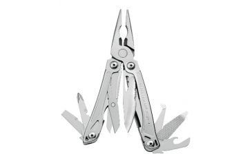 Image of Leatherman Wingman Multi-Tool, 2.6in, 420HC Stainless Steel Blade, Stainless Steel Handle, 831426