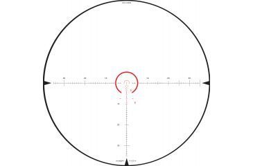 Image of Hi-Lux 1-4x24mm Rifle Scope w/ 30mm Main Tube, with Green Illuminated CMR4 Ranging Reticle- 1 MOA Center Dot with 0.1 mrad Turret adj. CMR4