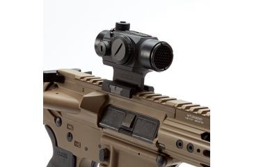 Image of Hi-Lux Micro-Max B-Dot Gen2 Digital MM-2 Red Dot Sight w/Absolute Co-Witness Mount, Matte Black MM-2-ACW