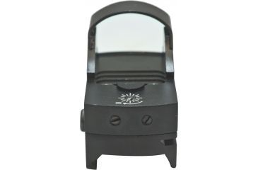 Image of Hi-Lux Optics Tac-Dot 21X16Mm Tactical Red Dot Sight W/Integral Mount 4Moa Dot Size, Matte Black, Small ESTD2116