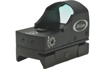 Image of Hi-Lux Optics Tac-Dot 21X16Mm Tactical Red Dot Sight W/Integral Mount 4Moa Dot Size, Matte Black, Small ESTD2116