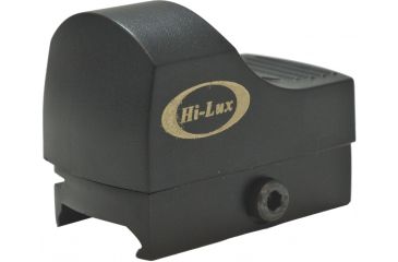 Image of Hi-Lux Optics Tac-Dot 21X16Mm Tactical Red Dot Sight W/Integral Mount 4Moa Dot Size, Matte Black, Small ESTD2116