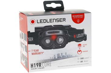 Image of LED Lenser H19R Core Headlamp, Li-ion 7.4V, Black, 880503