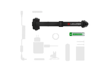 Image of LED Lenser H4.2 3x AAA LED Headlamp, 250 Lumens, Box, Black, 880477